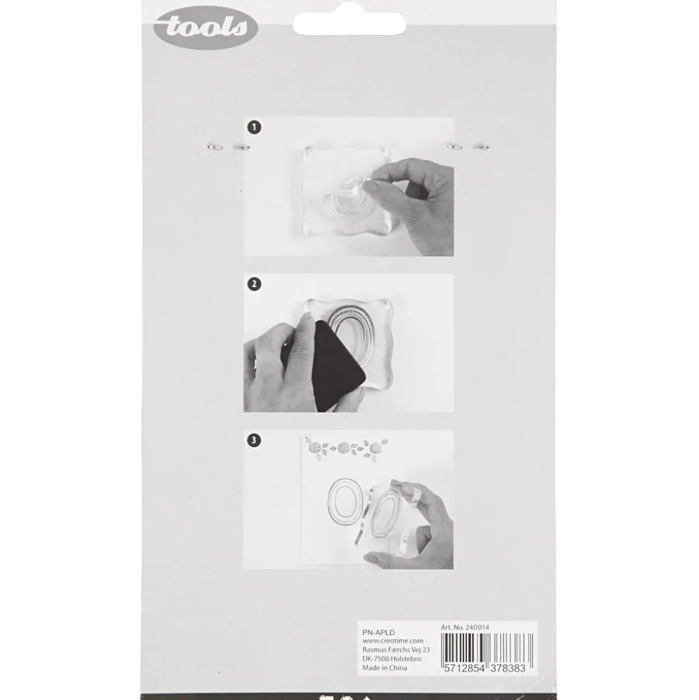 Clear Stamps, insekter, ark 11x15,5 cm, 1 ark