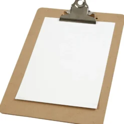 Clipboard/ritunderlag, A5, stl. 19x27x0,3 cm, 1 st.