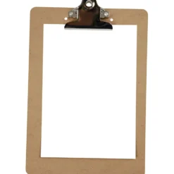 Clipboard/ritunderlag, A5, stl. 19x27x0,3 cm, 1 st.