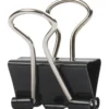 Clips, B: 19 mm, svart, 40 st./ 1 förp.