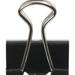 Clips, B: 19 mm, svart, 40 st./ 1 förp.