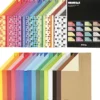 Colorbar Rivkartong, A4, ark 210x297 mm, 250 g, mixade färger, 32x10 ark/ 1 förp.