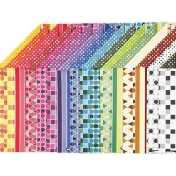 Colorbar Rivkartong, A4, ark 210x297 mm, 250 g, 16 mix. ark/ 1 förp.
