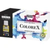 Colorex vattenfärgbaserat bläckset, primärfärger, 5x45 ml/ 1 förp.