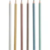 Colortime Färgblyerts, L: 17,45 cm, kärna 3 mm, metallicfärger, 6 st./ 1 förp.
