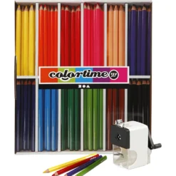 Colortime Färgpennor, kärna 5 mm, mixade färger, 1 set