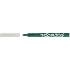 Colortime Glittertusch, spets 2 mm, mixade färger, 6 st./ 1 förp.