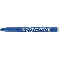 Colortime Glittertusch, spets 2 mm, mixade färger, 12 st./ 1 förp.
