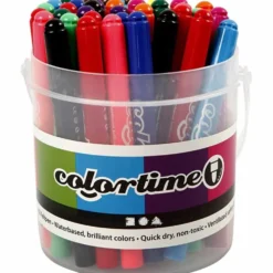 Colortime-pennor, spets 5 mm, mixade färger, 42 st./ 1 förp.