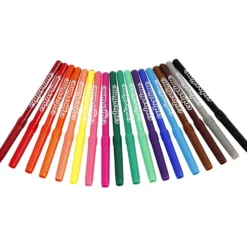 Colortime-pennor, spets 2 mm, mixade färger, 18 st./ 1 förp.
