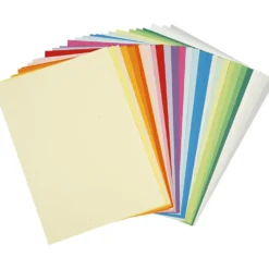 Creativ-papper, A4, ark 210x297 mm, 80 g, mixade färger, 280 mix. ark/ 1 förp.