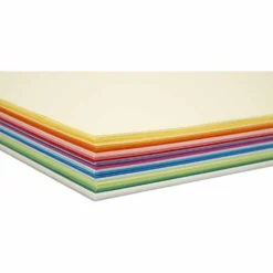 Creativ-papper, A4, ark 210x297 mm, 80 g, mixade färger, 280 mix. ark/ 1 förp.