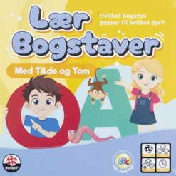 Danspil Lär bokstäver, DK, 1 st.
