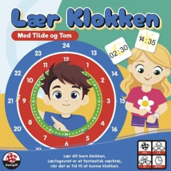 Danspil Lär klockan, DK, 1 st.
