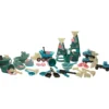 dantoy Blue Marine Toys Sandset, mixade färger, 59 delar/ 1 set