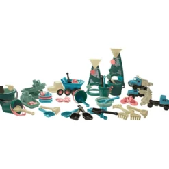 dantoy Blue Marine Toys Sandset, mixade färger, 59 delar/ 1 set