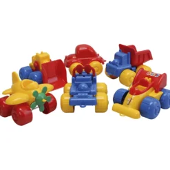 dantoy Fordon, stl. 17 cm, Innehållet kan variera , 6 mix./ 1 set