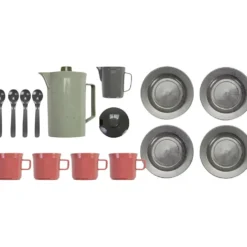 dantoy GREEN BEAN kaffeservis, 17 st./ 1 set