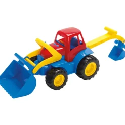 Dantoy traktor med grävare, L: 30 cm, 1 förp.