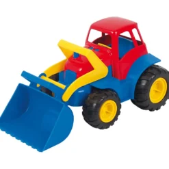 dantoy Traktor med Skopa, stl. 30x15x16 cm, 6 st./ 1 set