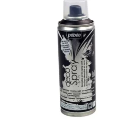 DecoSpray sprayfärg, matt, svart, 200 ml/ 1 burk
