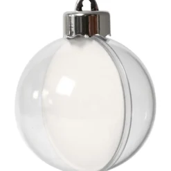 Deko-kula, Dia. 6 cm, transparent, 8 st./ 1 förp.
