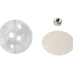 Deko-kula, Dia. 8 cm, transparent, 5 st./ 1 förp.