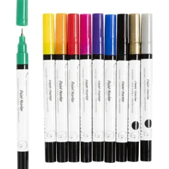 Dekorativ tuschpenna, spets 0,7 mm, extra fine, Innehållet kan variera , 10 st./ 1 förp.