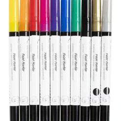 Dekorativ tuschpenna, spets 0,7 mm, extra fine, Innehållet kan variera , 10 st./ 1 förp.