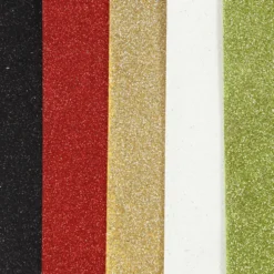 Dekorgummi, A5, ark 148x210 mm, tjocklek 2 mm, 5 ark/ 1 förp.