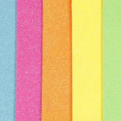 Dekorgummi, A5, ark 150x210 mm, tjocklek 2 mm, 5 ark/ 1 förp.
