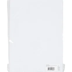 Dekorgummi, A4, ark 210x297 mm, tjocklek 2 mm, vit, 10 ark/ 1 förp.