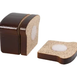 Delbara leksaklivsmedel av trä, stl. 65x87x53 mm, 3 delar/ 1 förp.