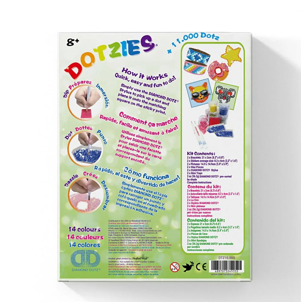 Diamond Dotz, stl. 31,5x25x4,5 cm, 1 förp.