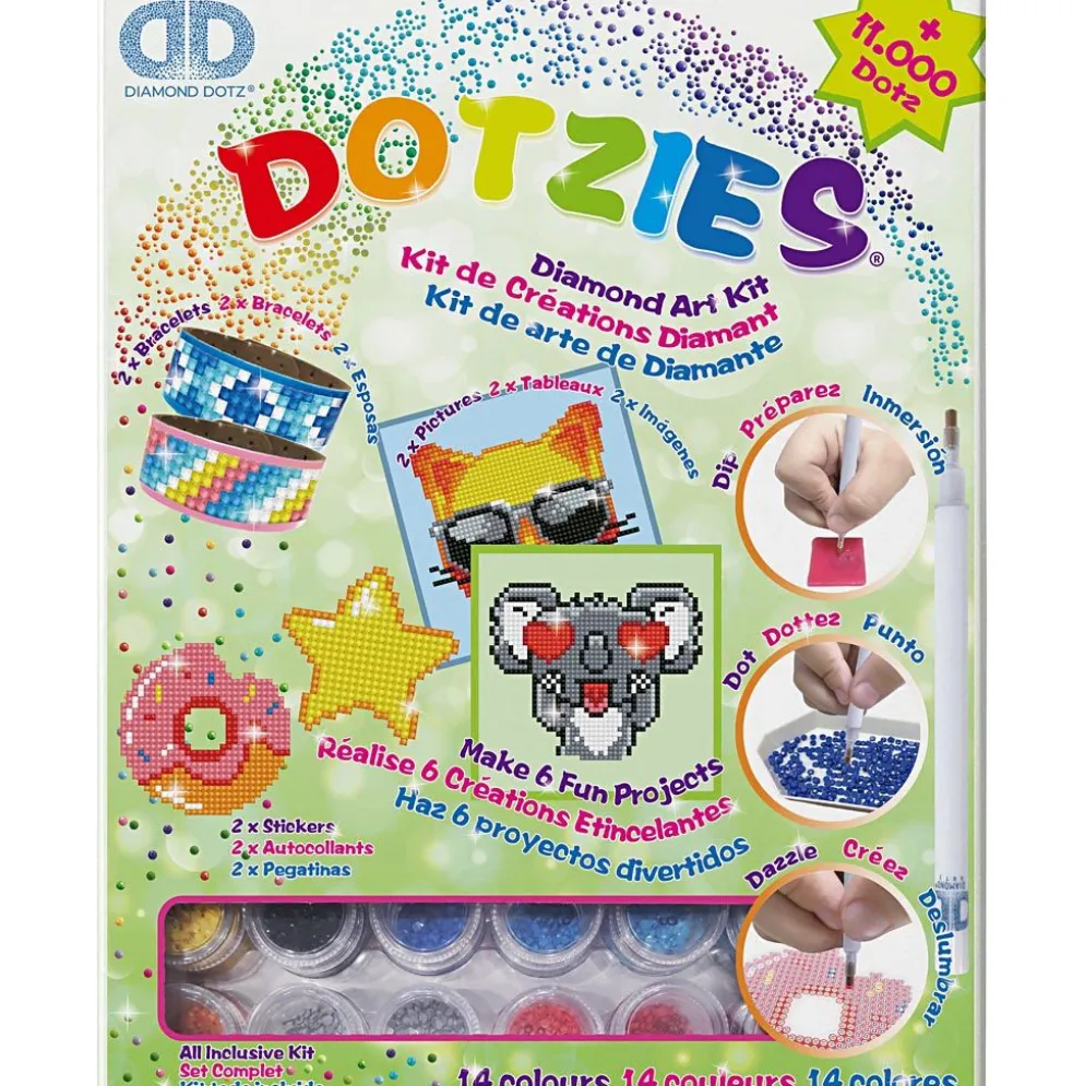 Diamond Dotz, stl. 31,5x25x4,5 cm, 1 förp.