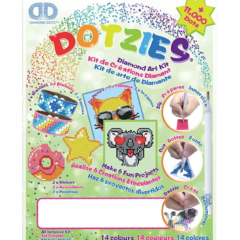 Diamond Dotz, stl. 31,5x25x4,5 cm, 1 förp.
