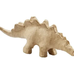 Dinosaurie av papier-maché, H: 9 cm, L: 21,9 cm, B: 4,5 cm, 1 st.