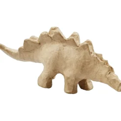 Dinosaurie av papier-maché, H: 9 cm, L: 21,9 cm, B: 4,5 cm, 1 st.