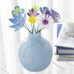 DIY Kit Blommor av Äggkartong, pastellfärger, 1 förp.