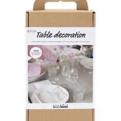 DIY Kit Bordsdekoration, pastellfärger, 1 förp.