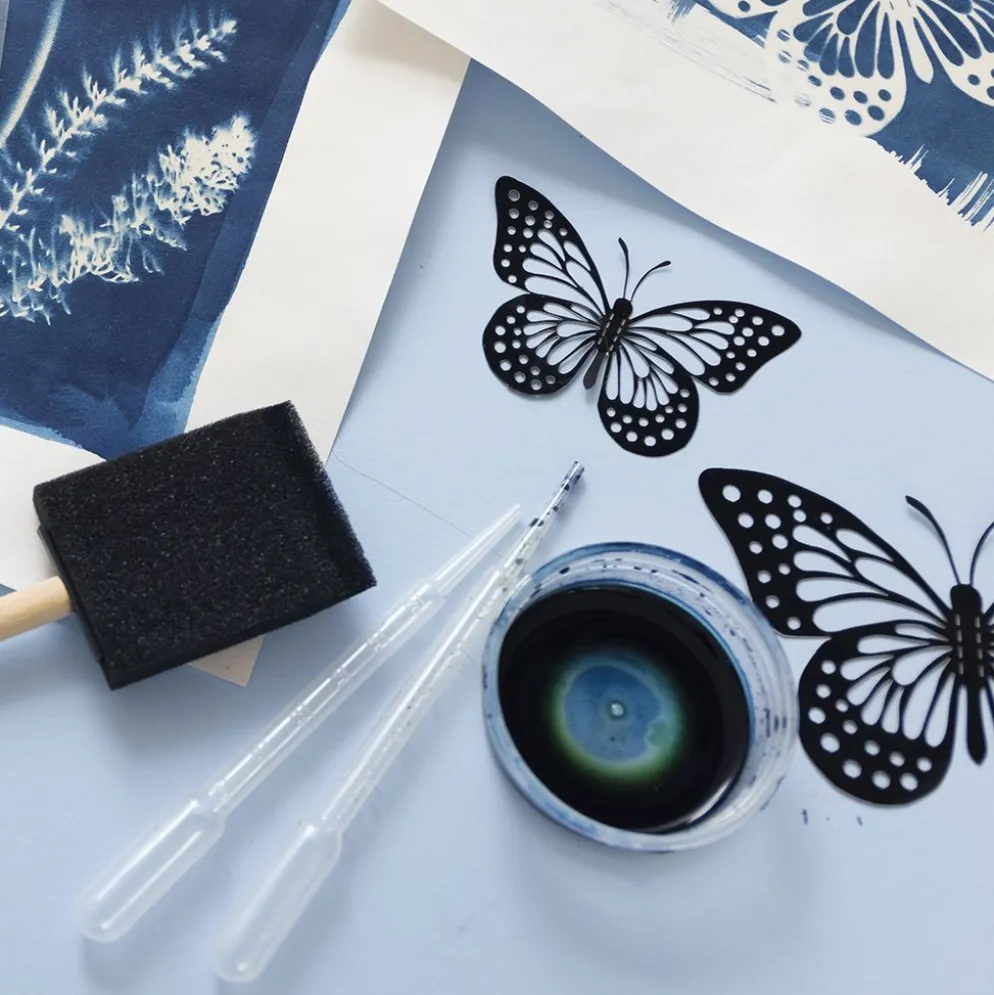 DIY Kit Cyanotypi, blå, 1 förp.
