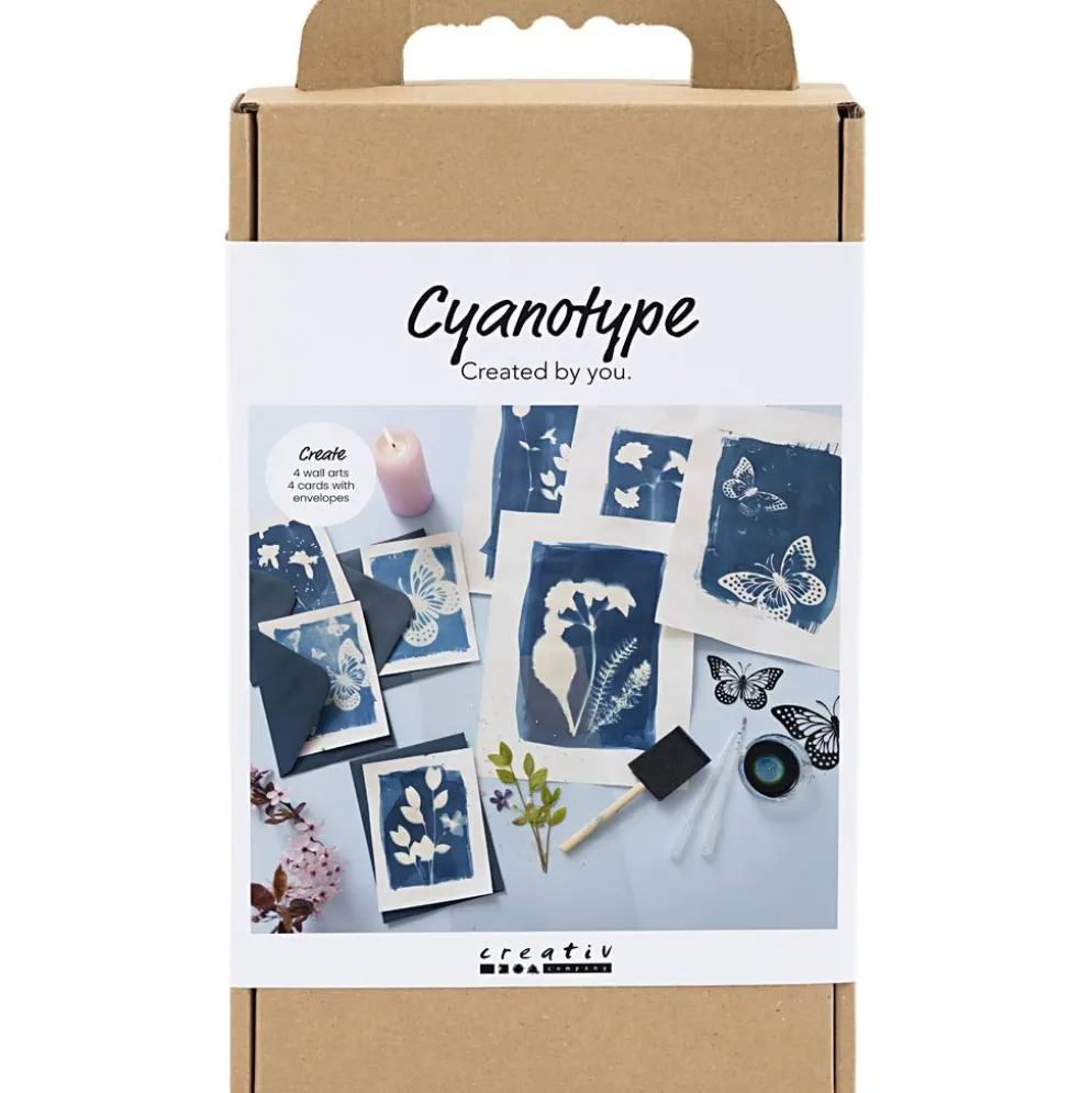 DIY Kit Cyanotypi, blå, 1 förp.