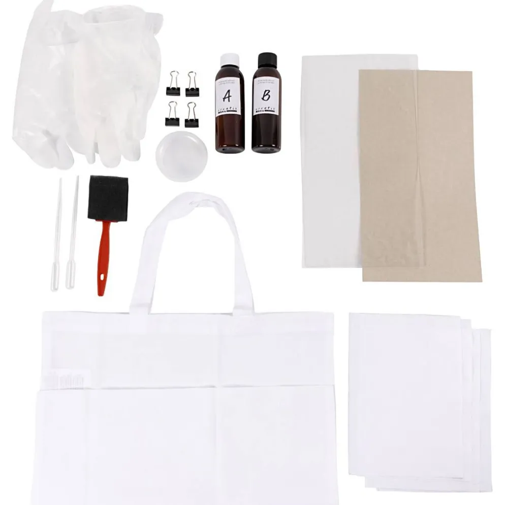 DIY Kit Cyanotypi, Textil, blå, 1 förp.