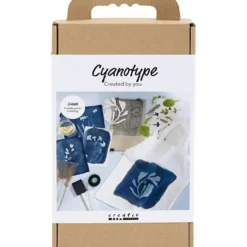 DIY Kit Cyanotypi, Textil, blå, 1 förp.