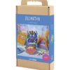 DIY Kit Dekoration, Monster, colorful, glada färger, starka färger, 1 förp.