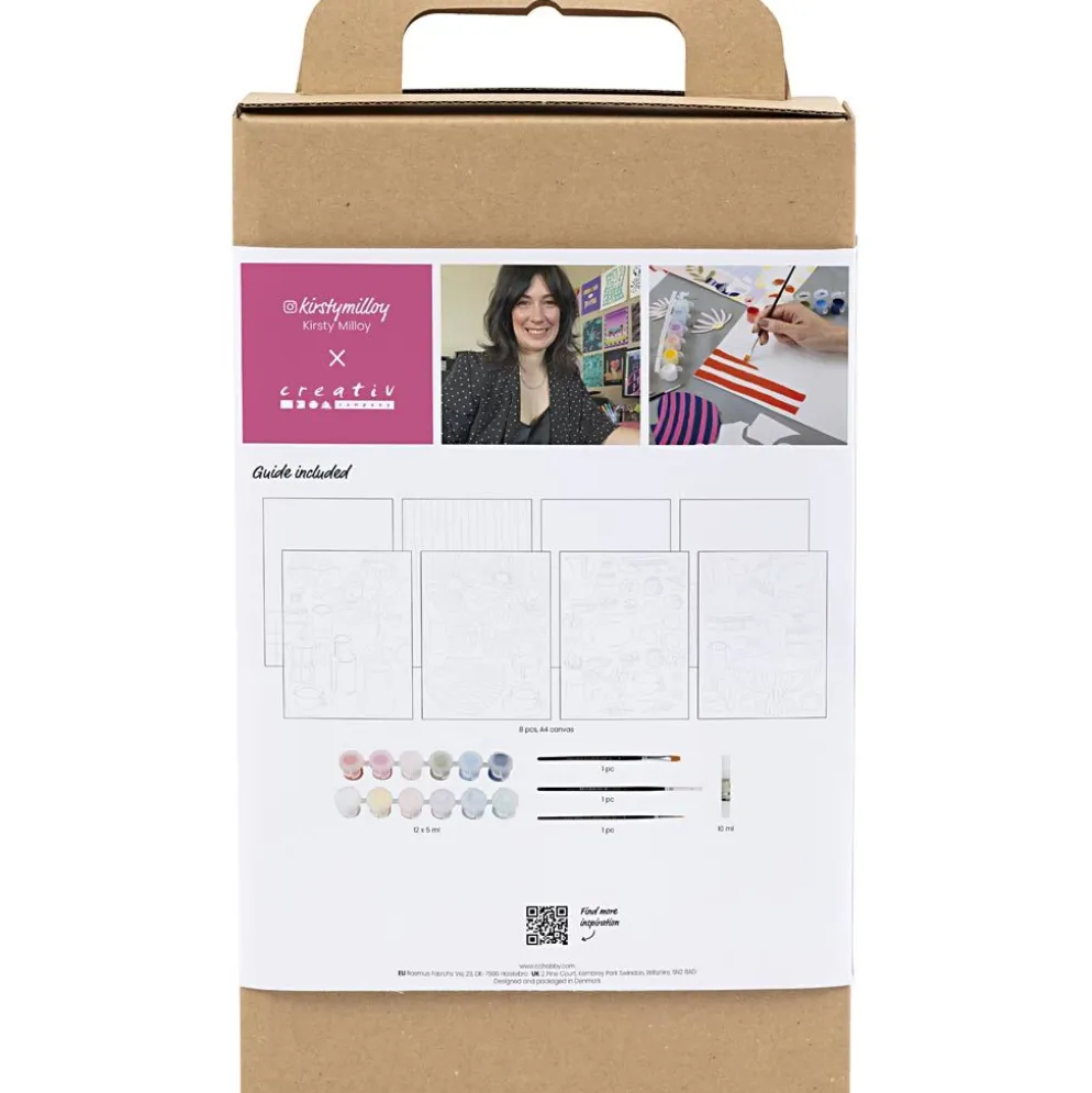 DIY Kit Färgläggning, Collage, 1 förp.