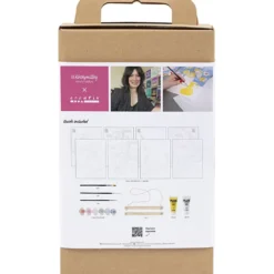 DIY Kit Färgläggning, Måla efter siffror, akrylfärg, 1 förp.