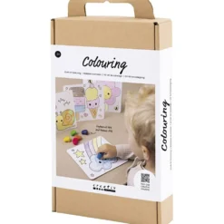DIY Kit Färgläggning, Rittavla, standardfärger, 1 förp.