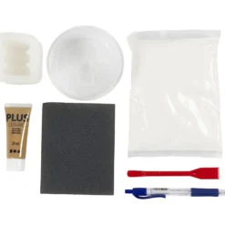 DIY Kit Gjutharts, Skulptering, beige, off white, 1 förp.