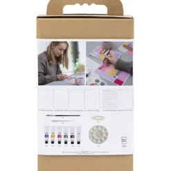 DIY Kit Gouache , Målningar, mixade färger, 1 förp.